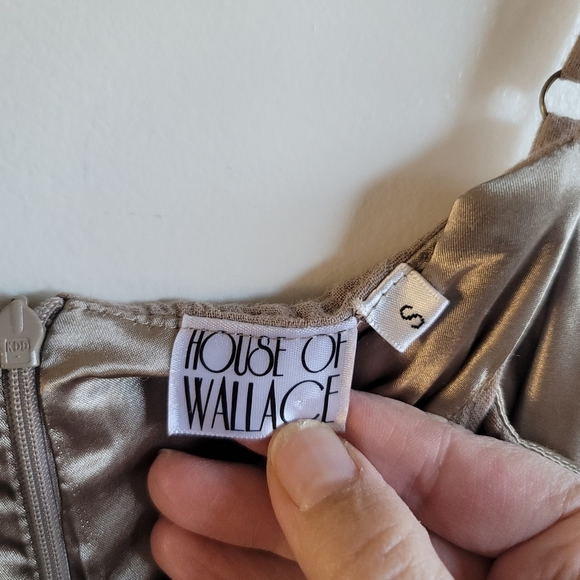 House of Wallace, Alexis Gauze Romper, Sand, Size Small‎ - Picture 5 of 8